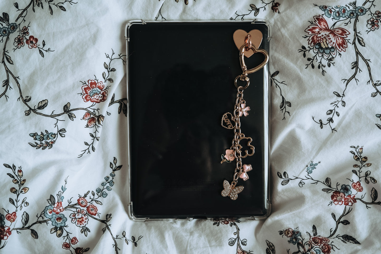 Butterfly Floral Themed Kindle Chain