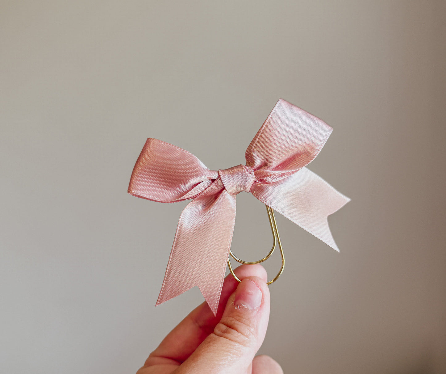 Bow Paperclip Bookmark