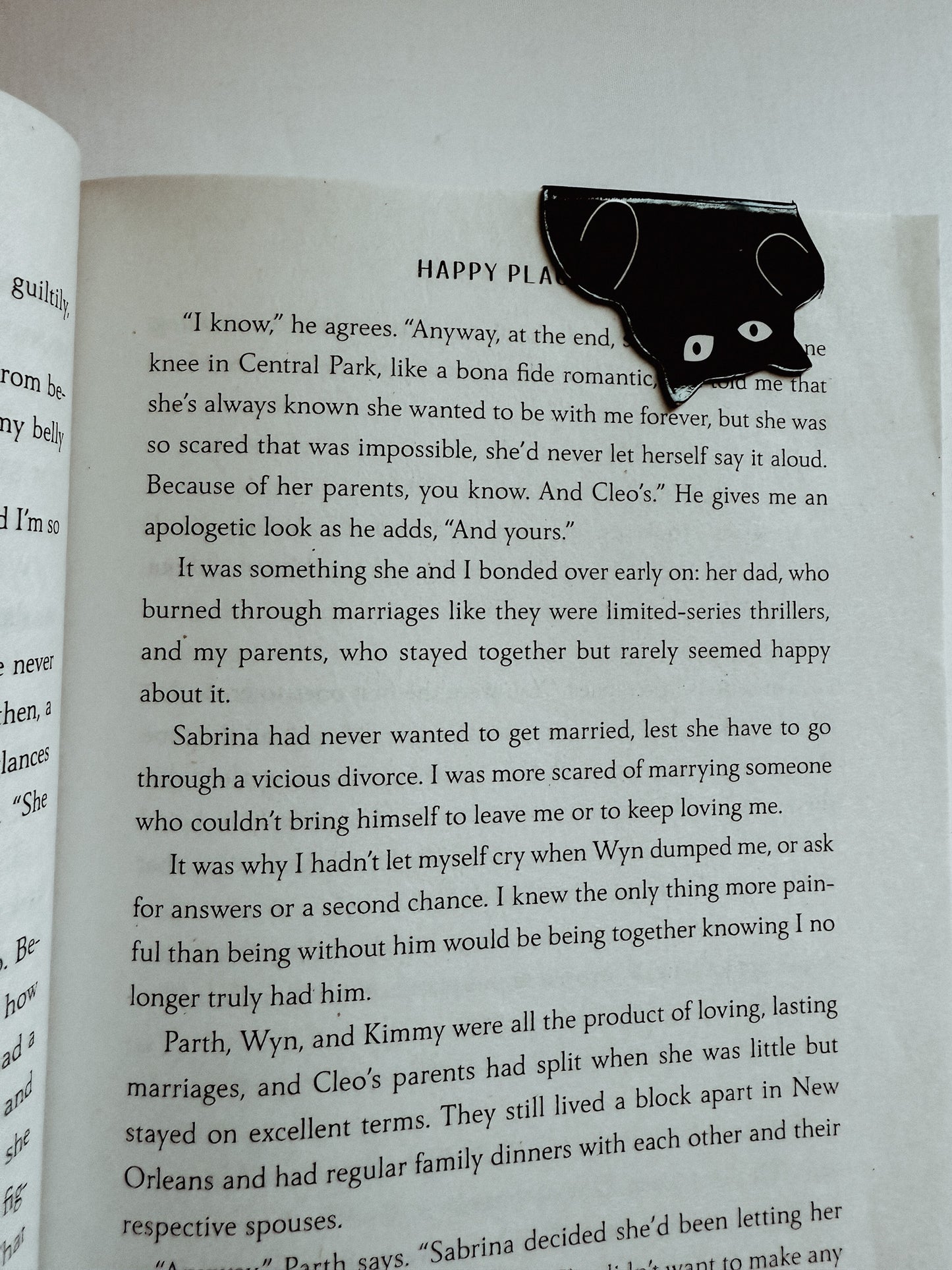Black Cat Magnetic Bookmarks