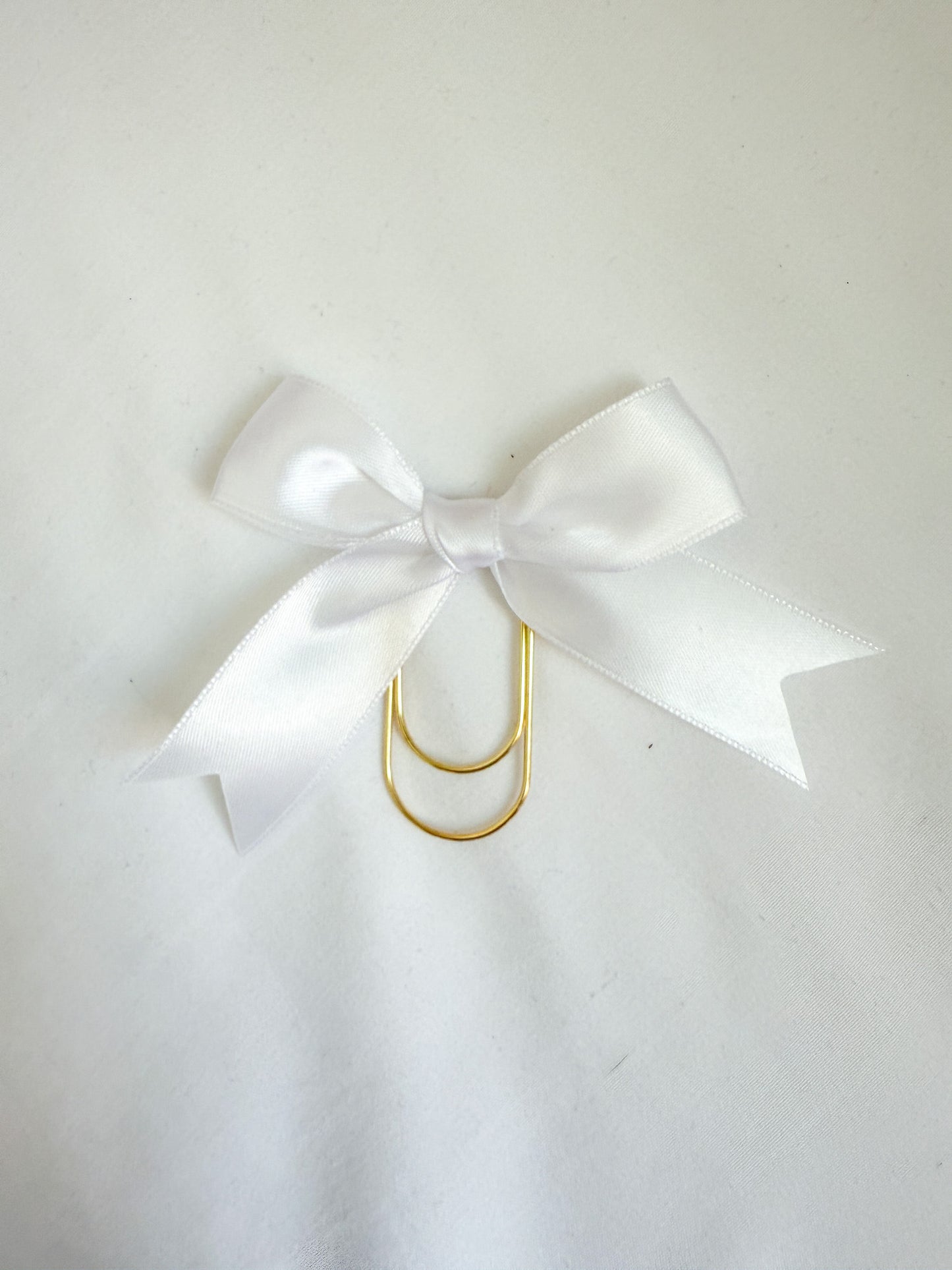 Bow Paperclip Bookmark