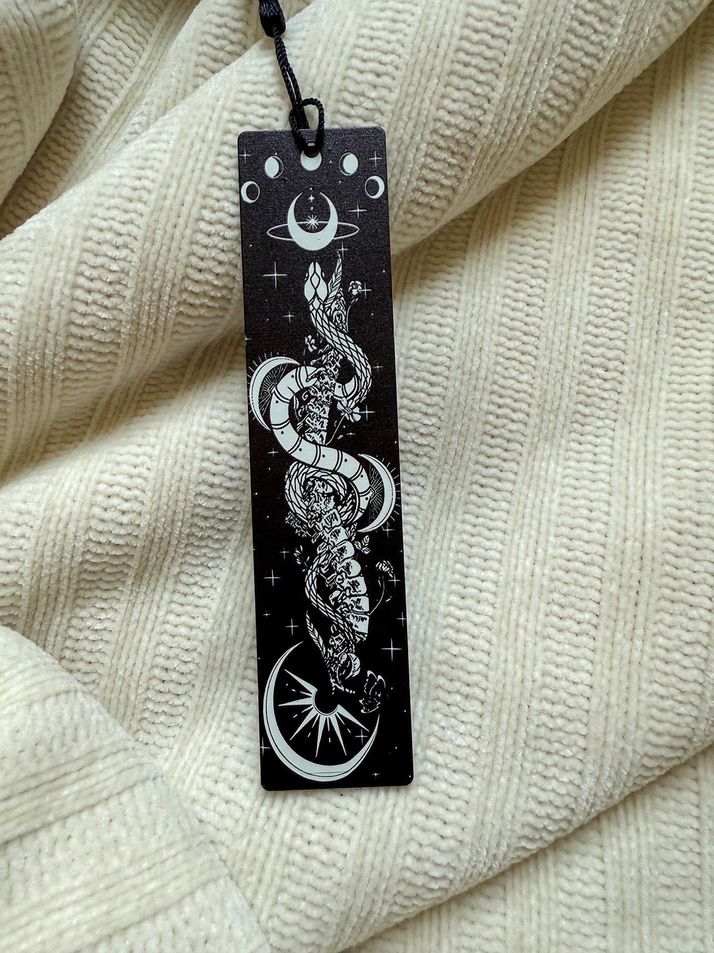 Dark Acrylic Bookmark