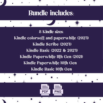 Halloween Kindle Inserts Digital Bundle