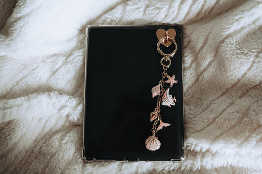 Pink Ocean Themed Kindle Chain
