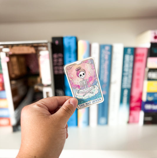 The Nap Queen Holographic Sticker