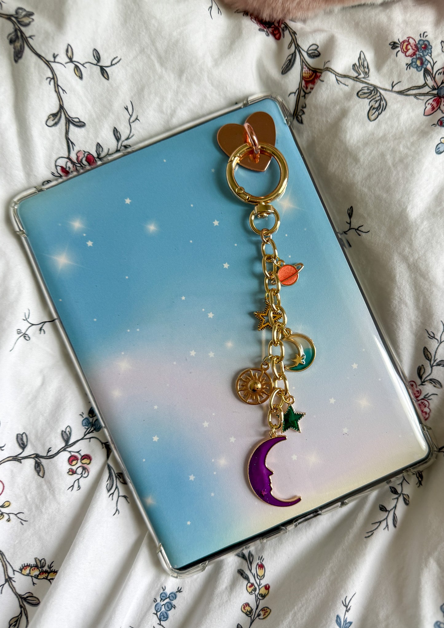 Celestial Themed Kindle Chain (Purple Moon)
