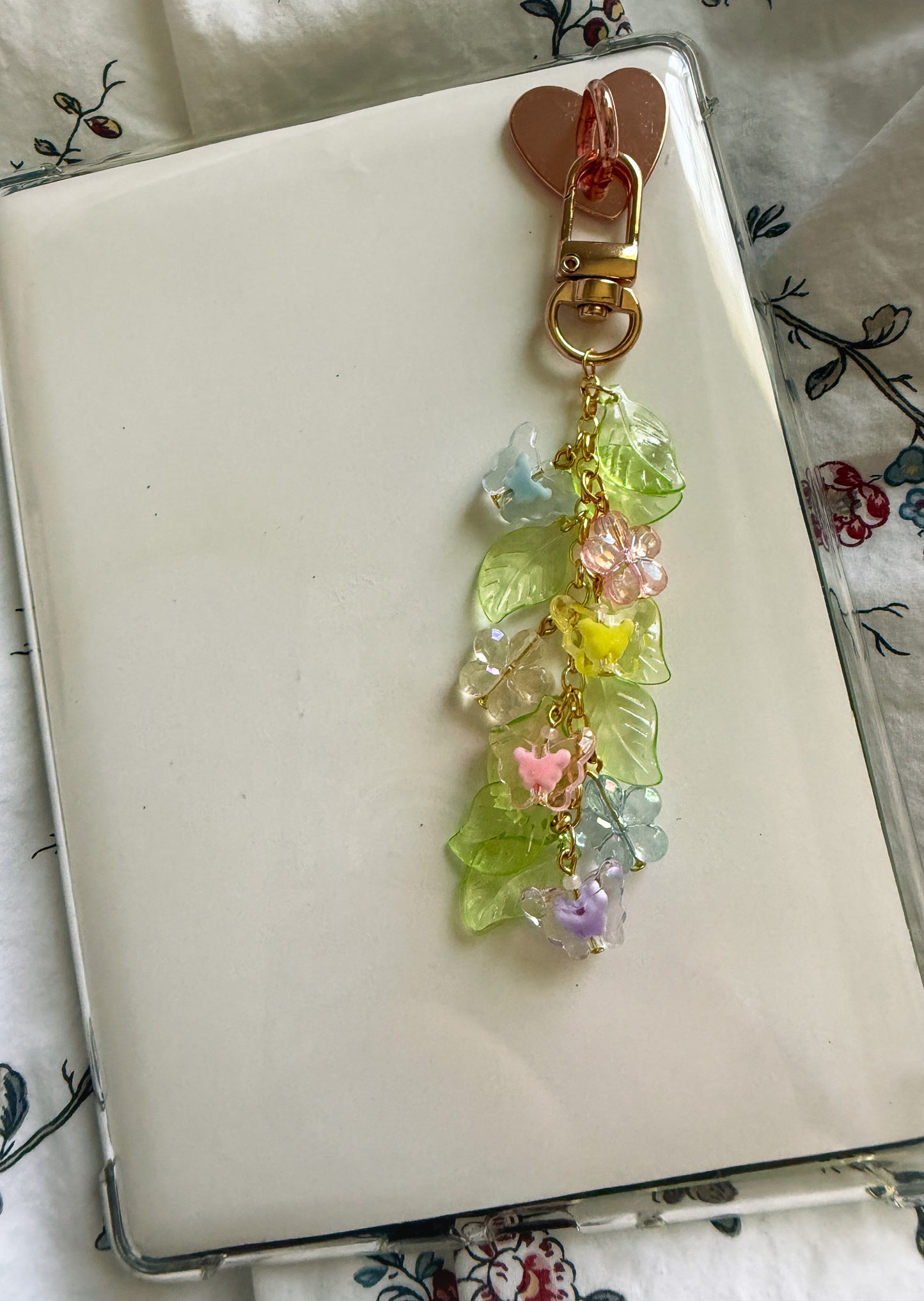 Butterfly/Floral Themed Kindle Chain