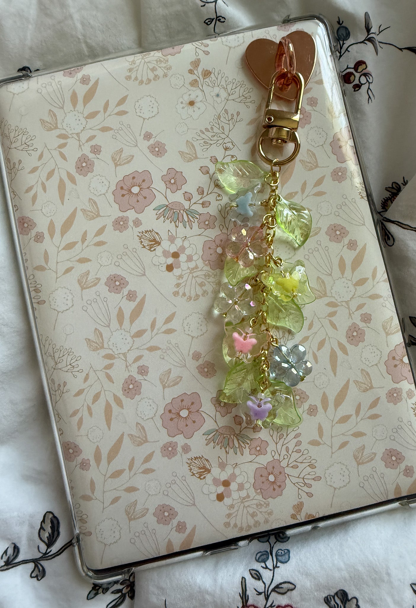 Butterfly/Floral Themed Kindle Chain