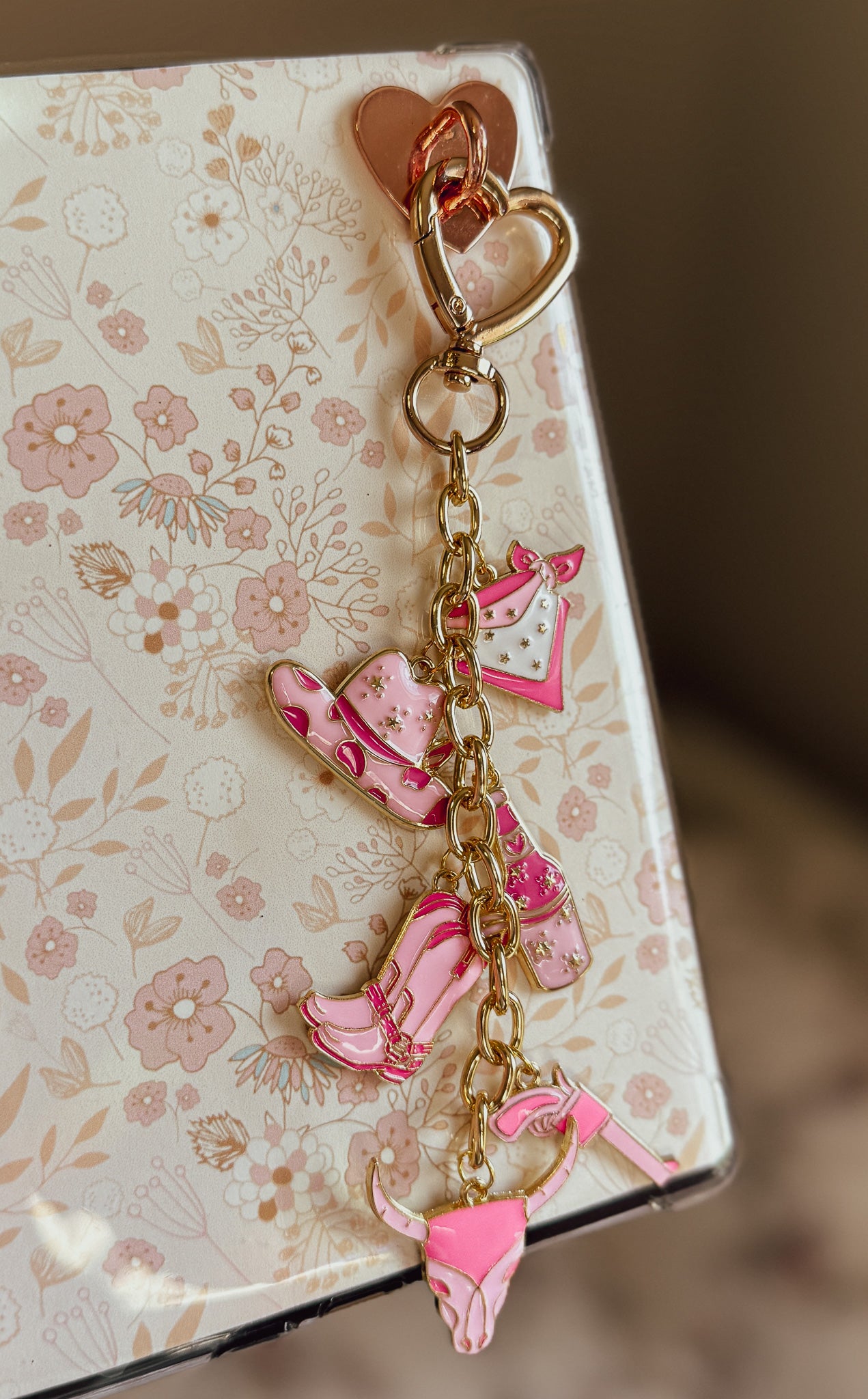 Western/Cowgirl Themed Kindle Chain