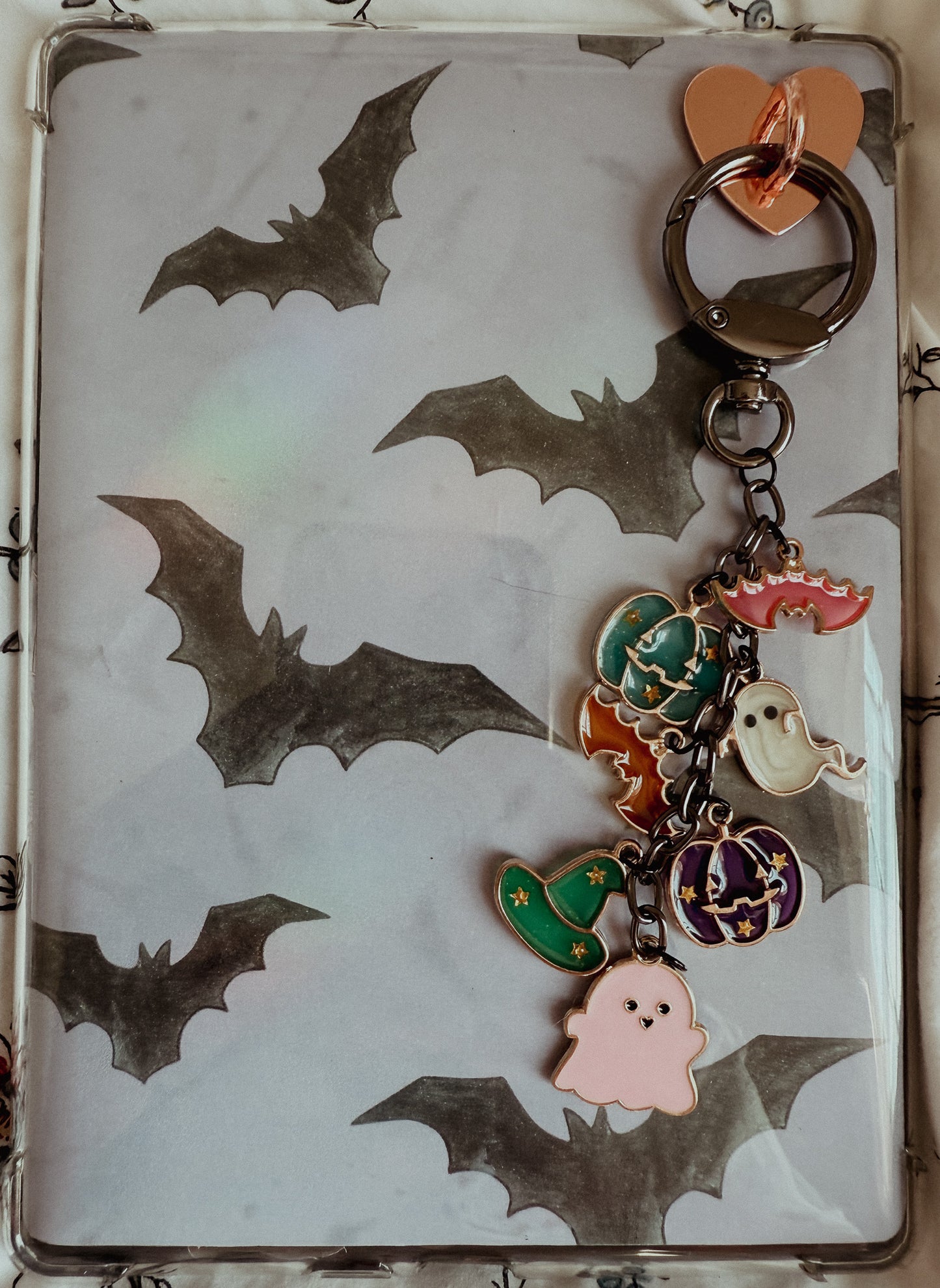 Halloween Ghost Kindle Chain