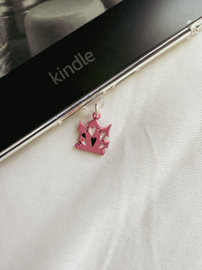 Halloween Kindle Charm Kindle Dust Plug Charm Kindle Accessories USB-C Dust Plug Charm Ipad Charm Bookish Gift Bookish Merch Dust Plug Book lover Gift