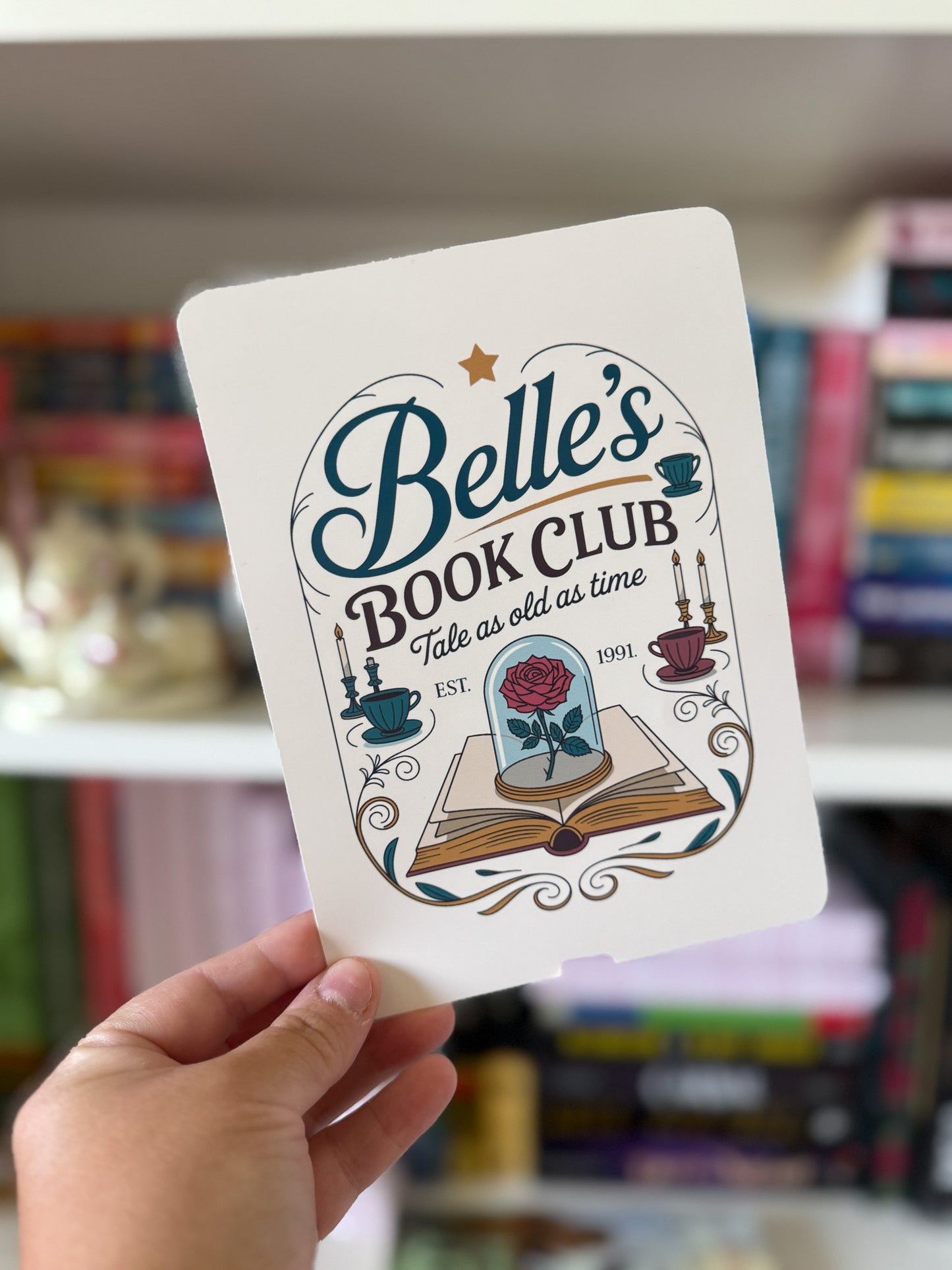 Belles Book Club Kindle Case Insert