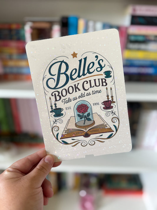 Belles Book Club Kindle Case Insert