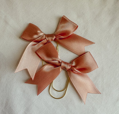 Bow Paperclip Bookmark