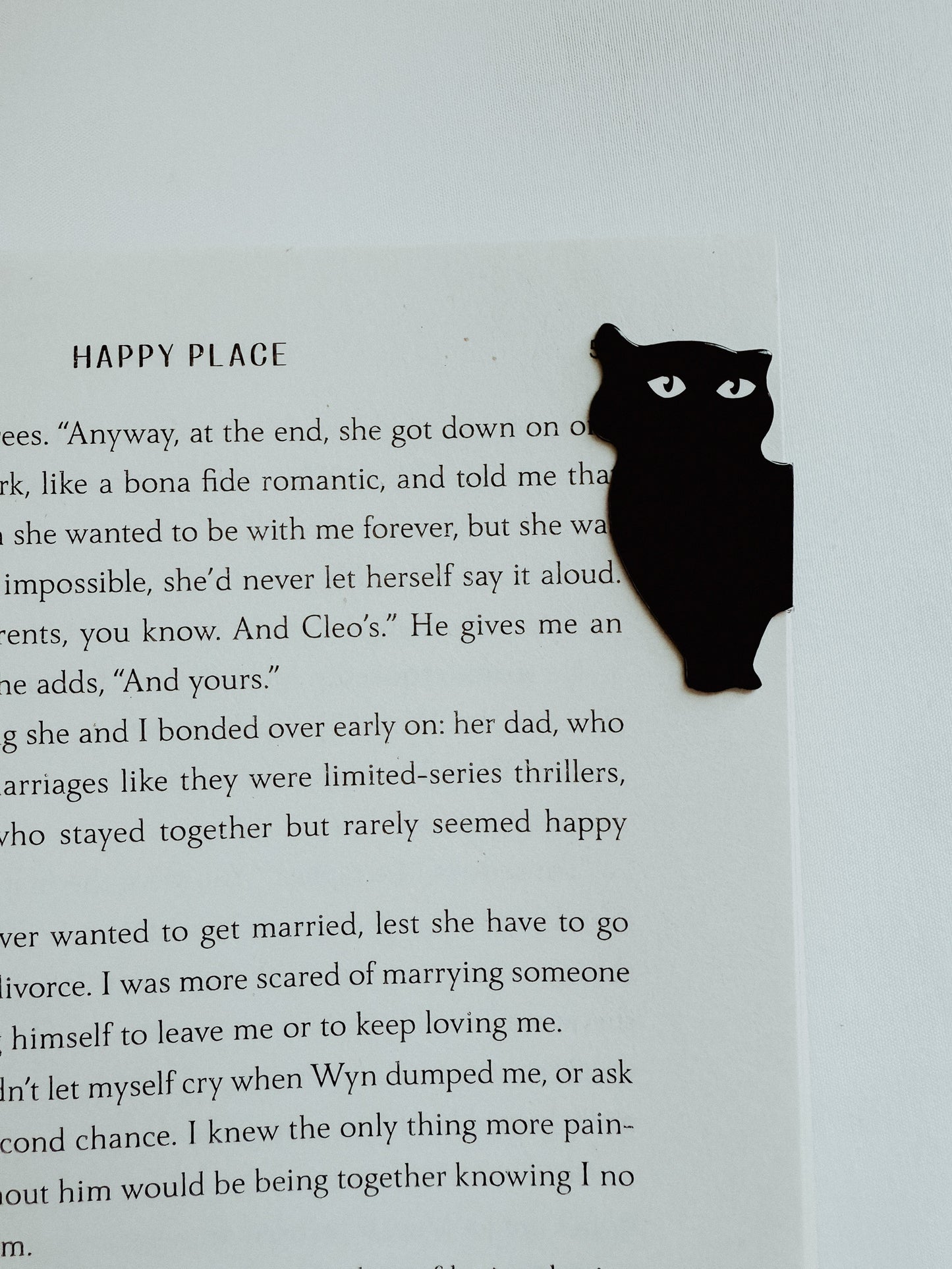 Black Cat Magnetic Bookmarks