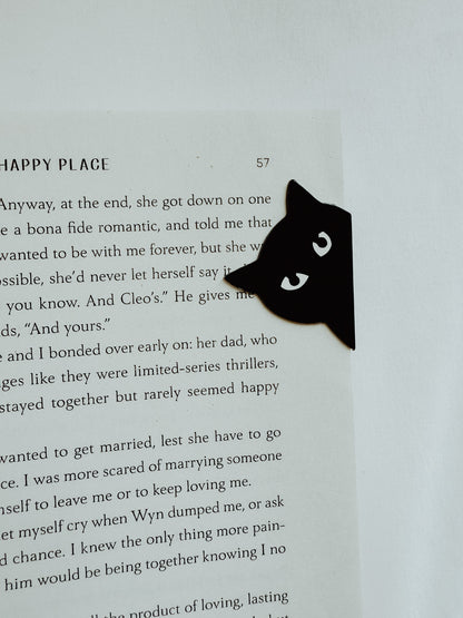 Black Cat Magnetic Bookmarks