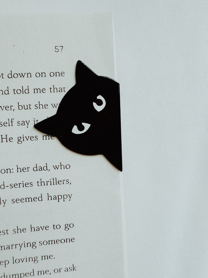 Black Cat Magnetic Bookmarks