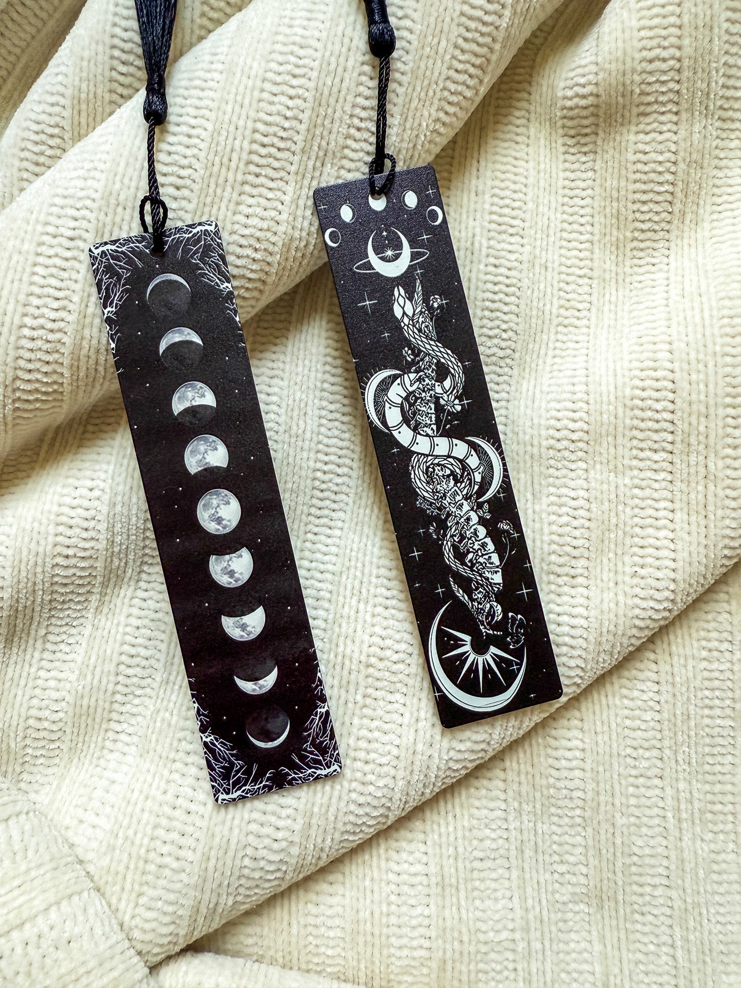 Dark Acrylic Bookmark
