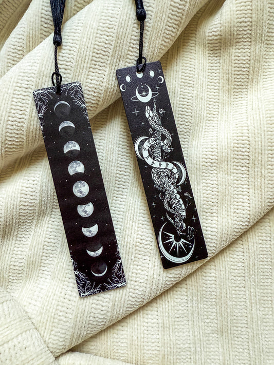 Dark Acrylic Bookmark
