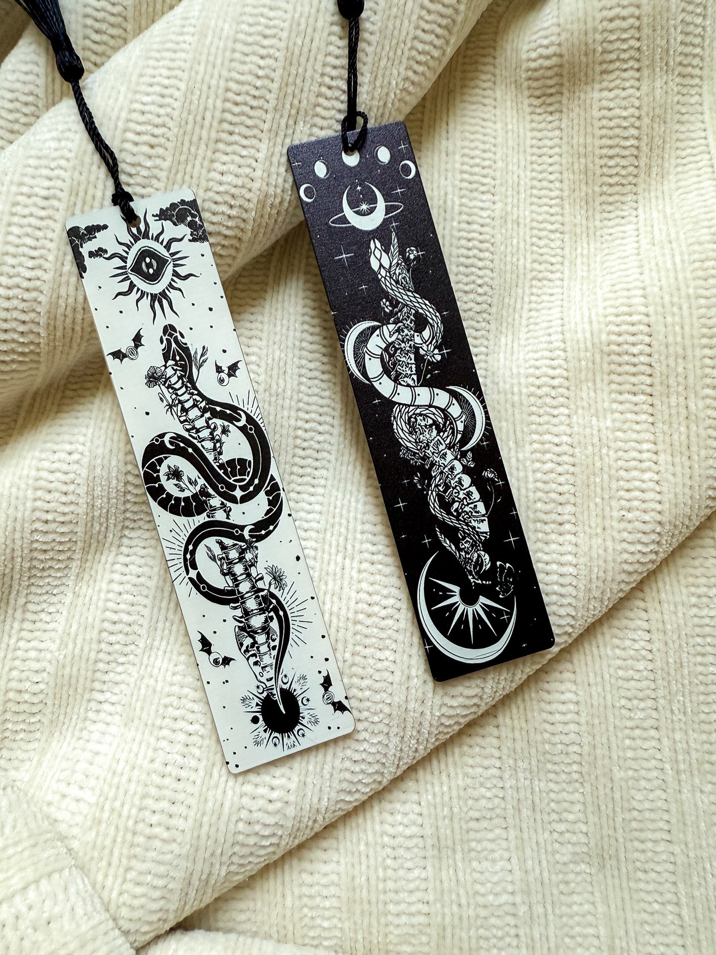 Dark Acrylic Bookmark