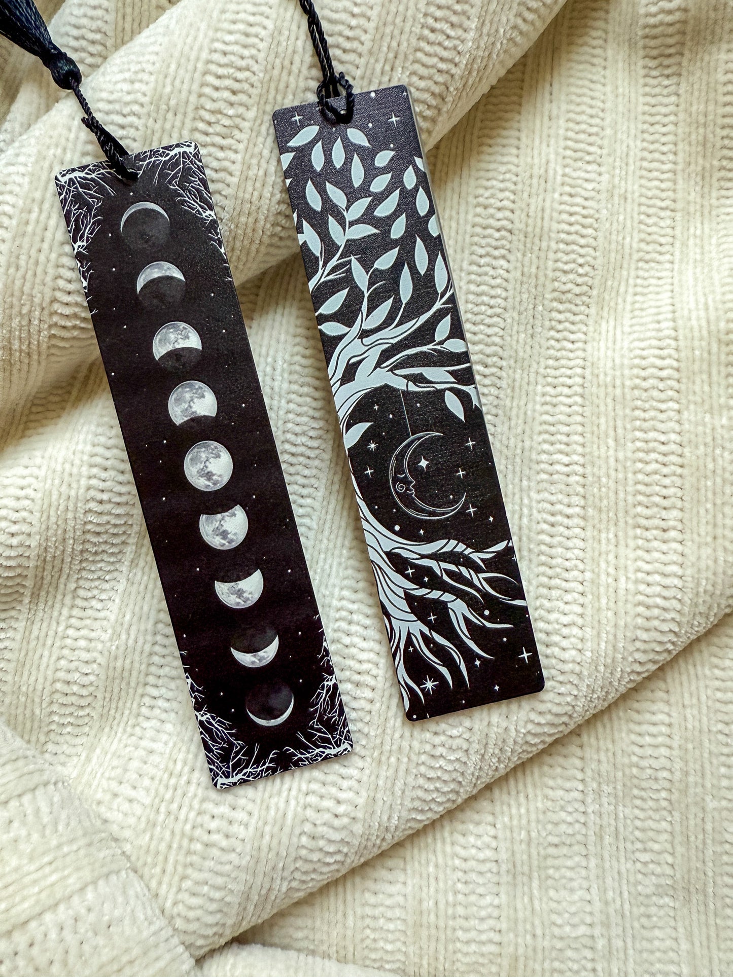 Dark Acrylic Bookmark