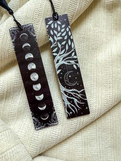Dark Acrylic Bookmark
