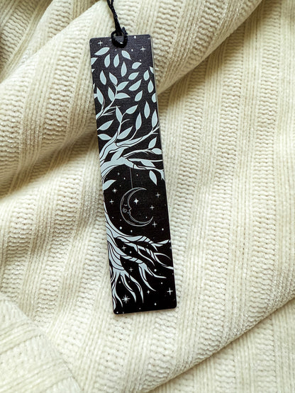 Dark Acrylic Bookmark