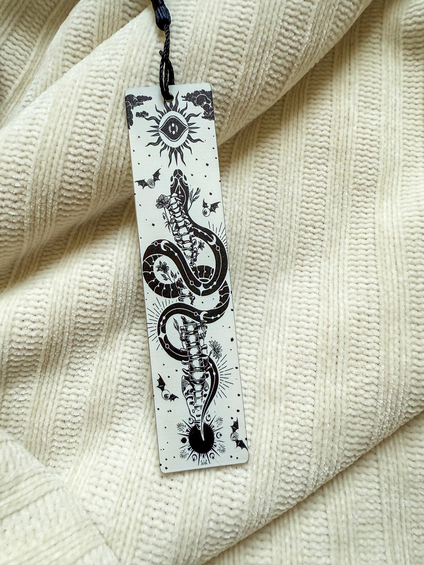 Dark Acrylic Bookmark