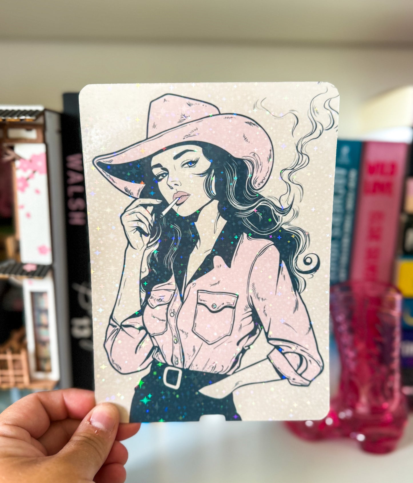 Cowgirl Kindle Case Insert
