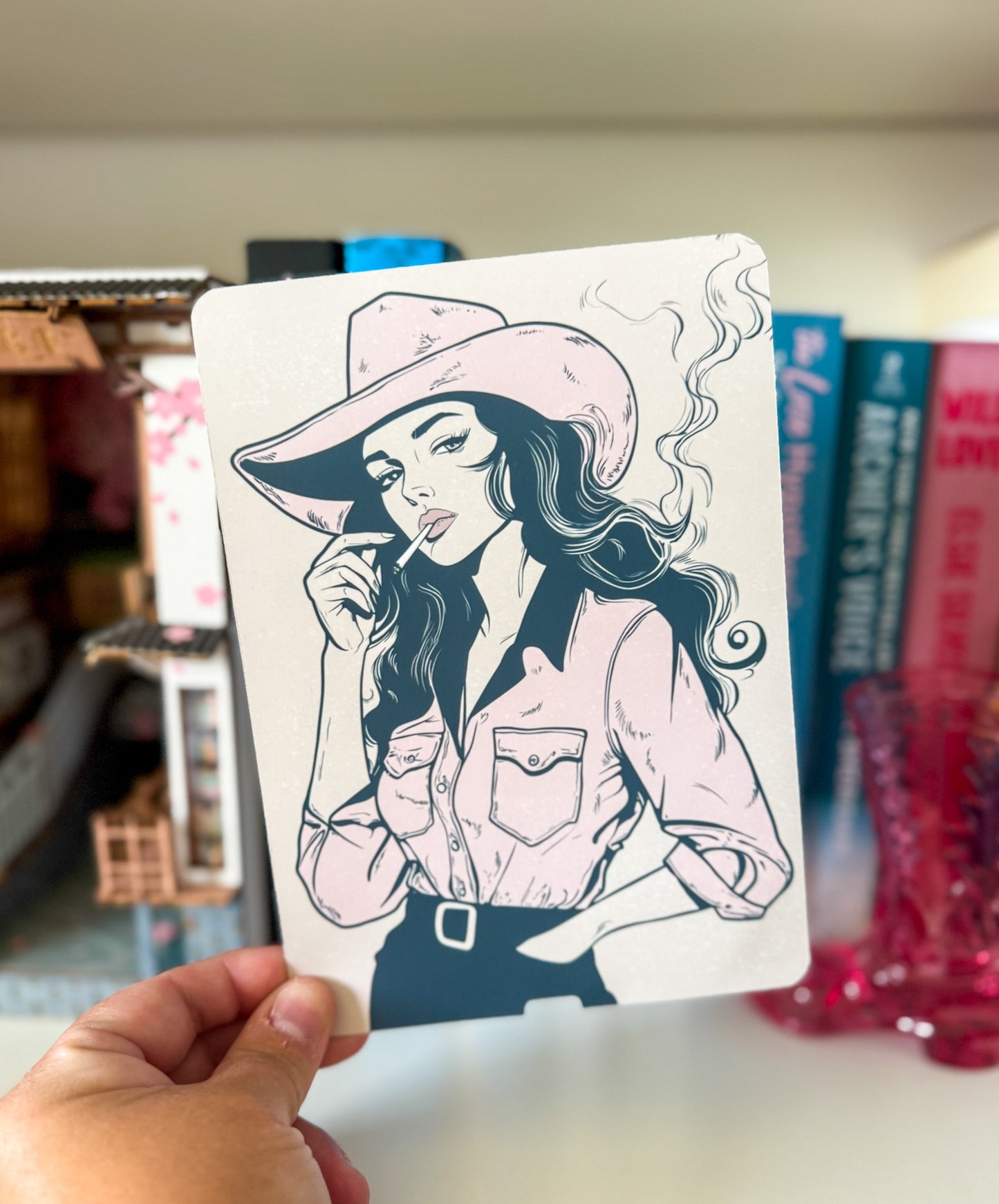 Cowgirl Kindle Case Insert