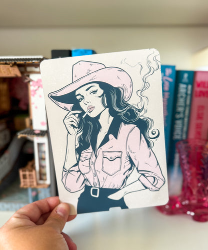 Cowgirl Kindle Case Insert