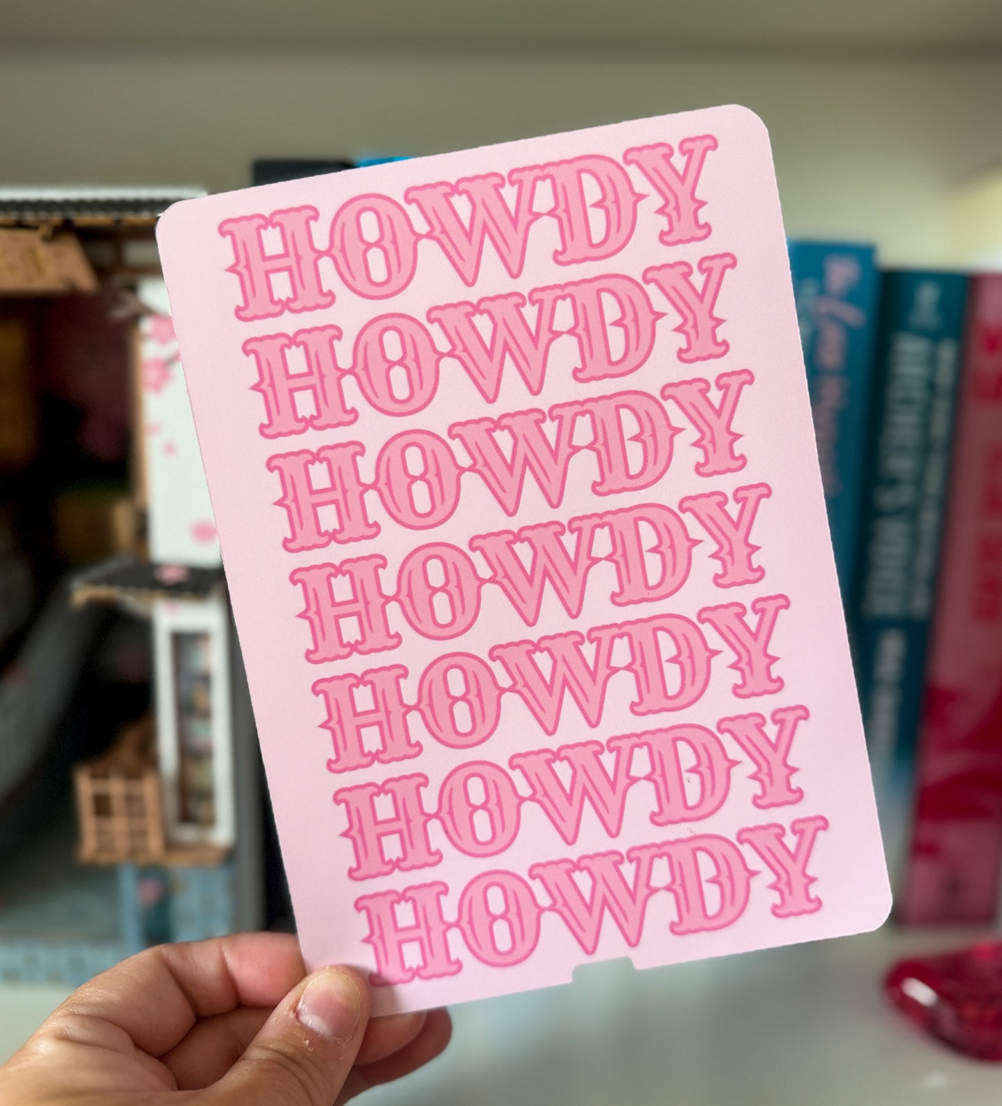 Howdy Kindle Case Insert