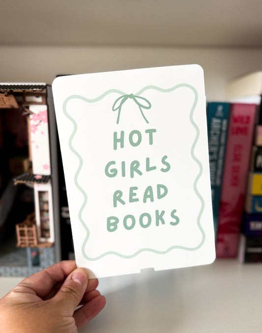 Hot Girls Read Kindle Case Insert