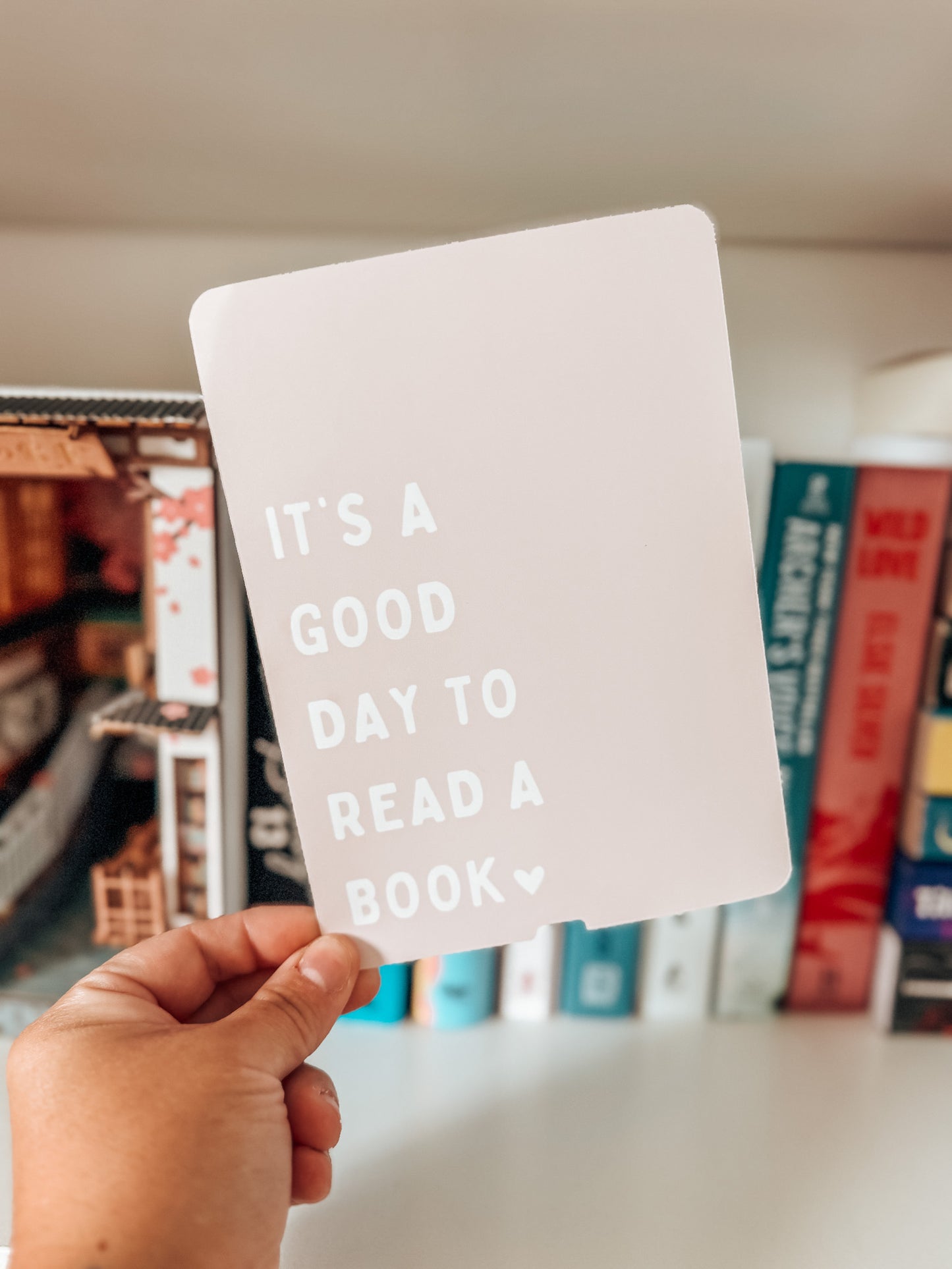 It's a Good Day to Read a Book Kindle Case Insert