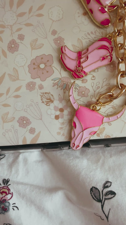 Western/Cowgirl Themed Kindle Chain